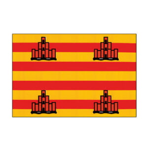 Adhesivo bandera Ibiza