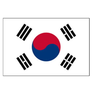 Bandera Corea del Sur
