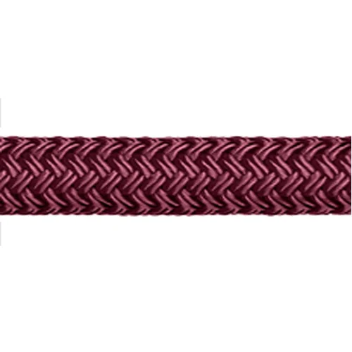 cabo doble trenzado color burdeos