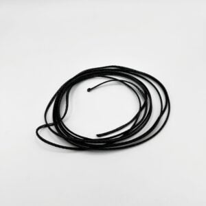 Cuerda Dyneema SK99 sin cubierta de 2 mm negro de 2.8 m