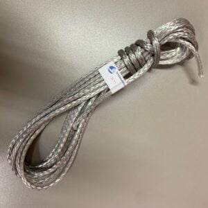 Cuerda Dyneema SK99 sin cubierta de 7 mm gris de 8 m