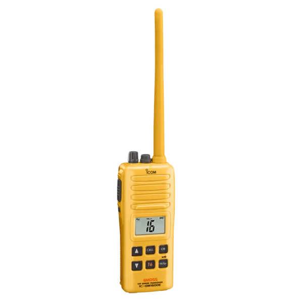 RADIO ICOM IC-GM1600E EMISORA PORTÁTIL VHF MARINA GMDSS - 2W