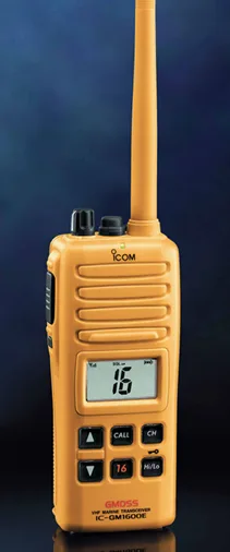 RADIO ICOM IC-GM1600E EMISORA PORTÁTIL VHF MARINA GMDSS - 2W - Imagen 5
